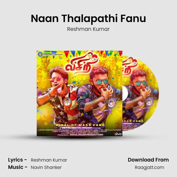 Naan Thalapathi Fanu - Reshman Kumar album cover 