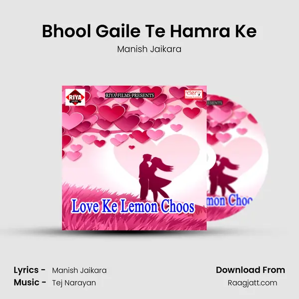 Bhool Gaile Te Hamra Ke - Manish Jaikara album cover 