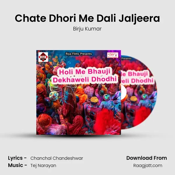 Chate Dhori Me Dali Jaljeera - Birju Kumar album cover 