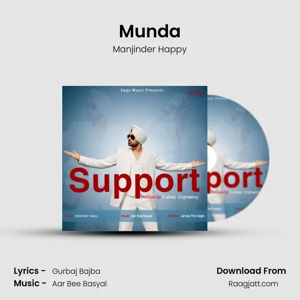 Munda - Manjinder Happy album cover 