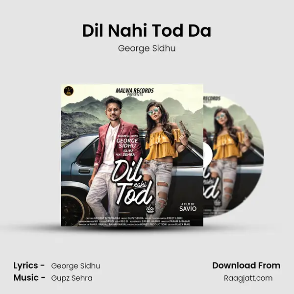 Dil Nahi Tod Da - George Sidhu album cover 