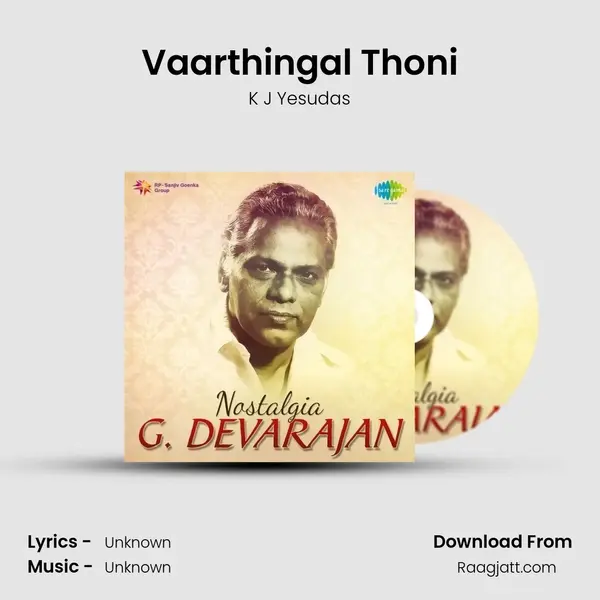 Vaarthingal Thoni - K J Yesudas album cover 