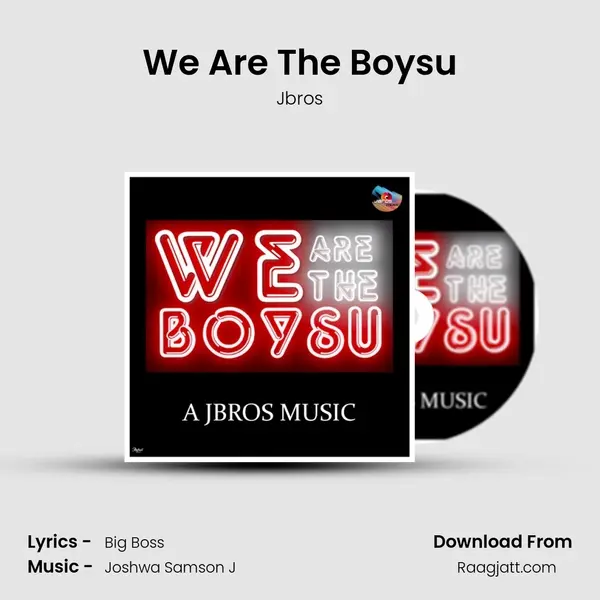 We Are The Boysu - Jbros album cover 