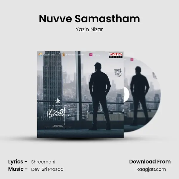 Nuvve Samastham - Yazin Nizar album cover 