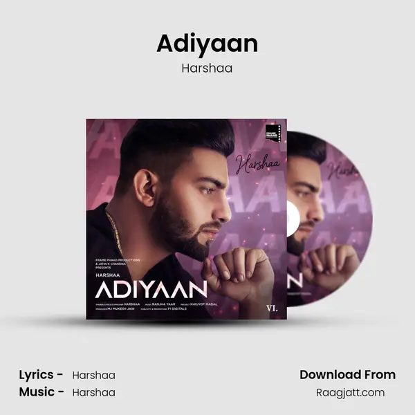 Adiyaan - Harshaa album cover 