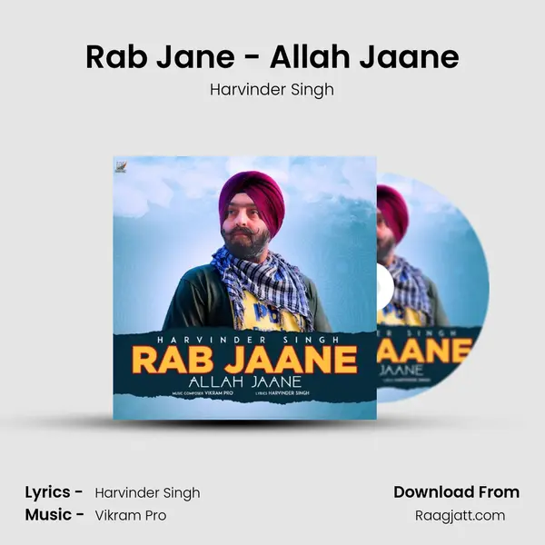 Rab Jane - Allah Jaane - Harvinder Singh album cover 