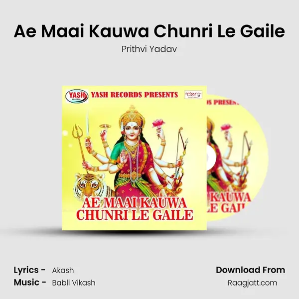 Ae Maai Kauwa Chunri Le Gaile - Prithvi Yadav album cover 