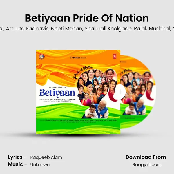 Betiyaan Pride Of Nation - Shreya Ghoshal album cover 