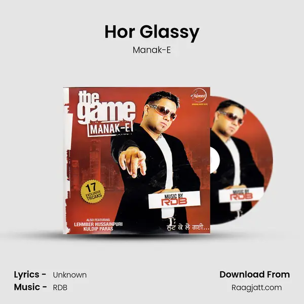 Hor Glassy - Manak-E album cover 