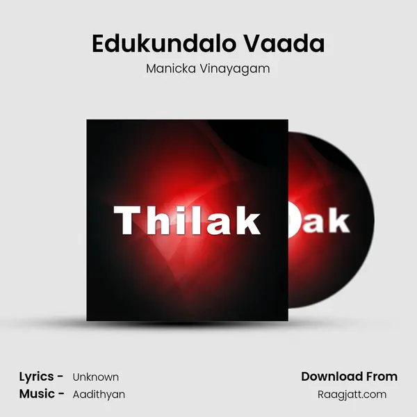 Edukundalo Vaada - Manicka Vinayagam album cover 