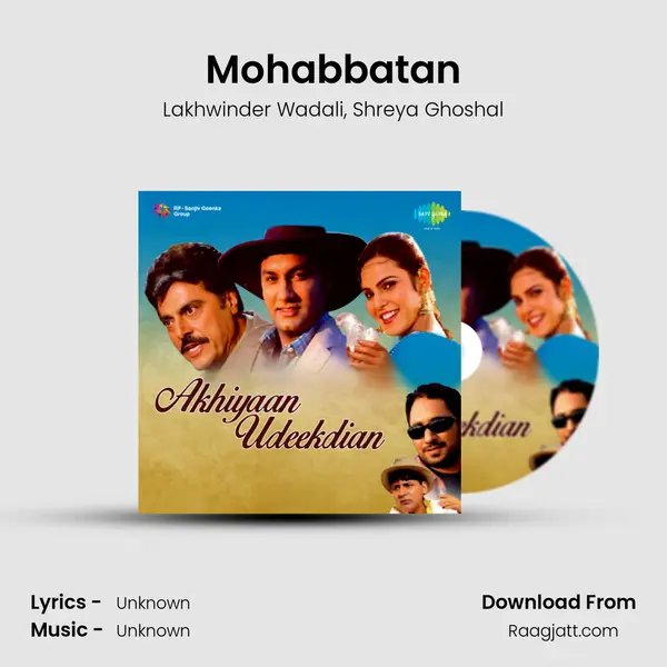 Mohabbatan - Lakhwinder Wadali album cover 