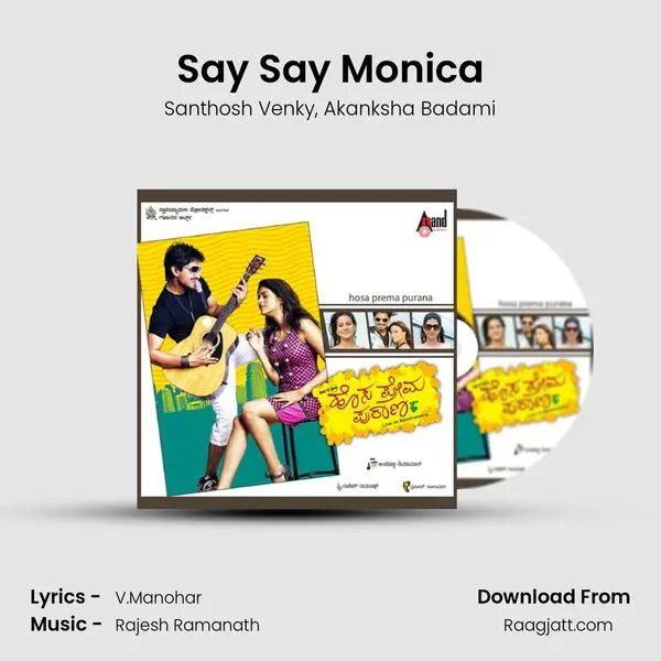 Say Say Monica - Santhosh Venky album cover 