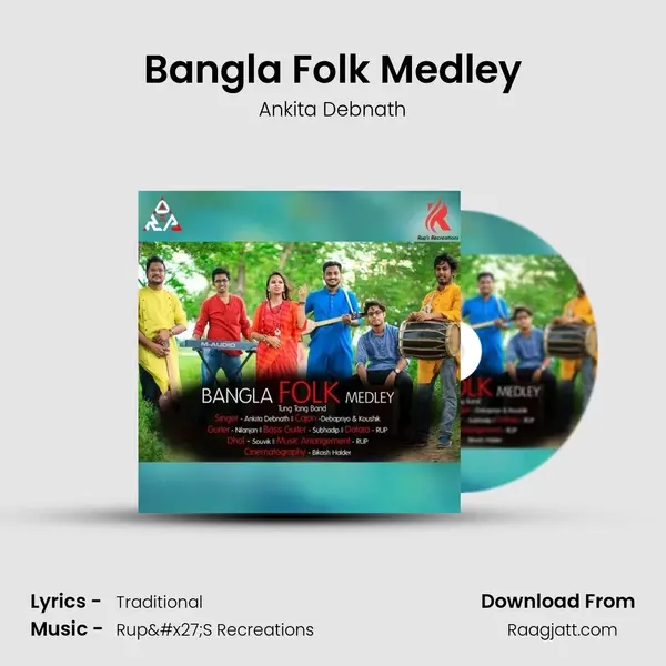 Bangla Folk Medley - Ankita Debnath album cover 