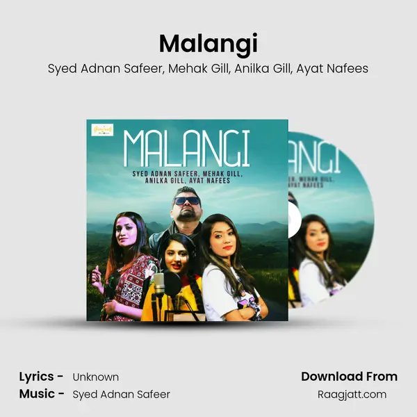 Malangi - Syed Adnan Safeer album cover 