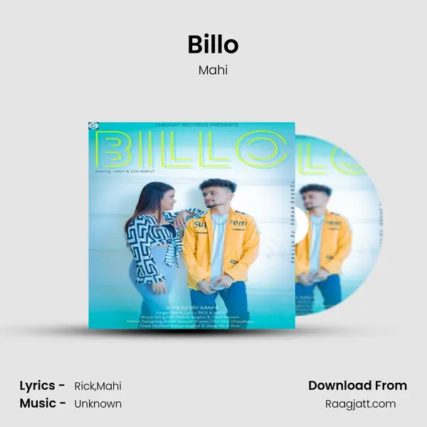 Billo - Mahi album cover 