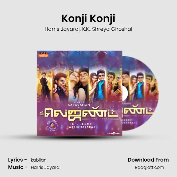 Konji Konji - Harris Jayaraj album cover 