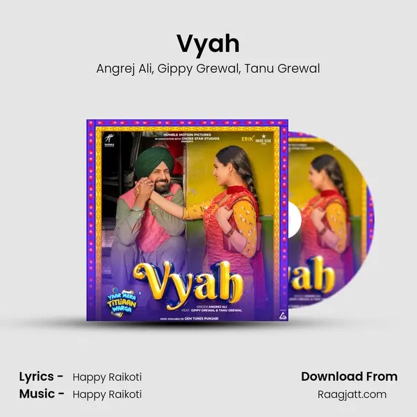 Vyah - Angrej Ali album cover 