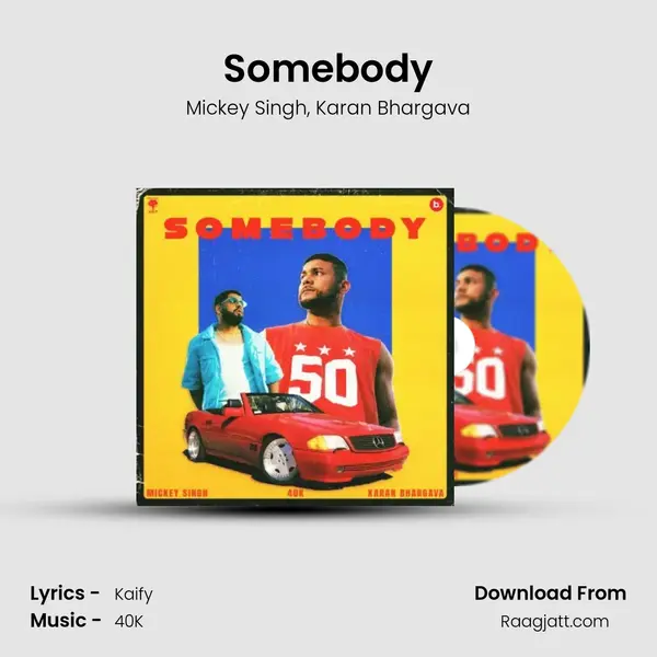 Somebody - Mickey Singh album cover 