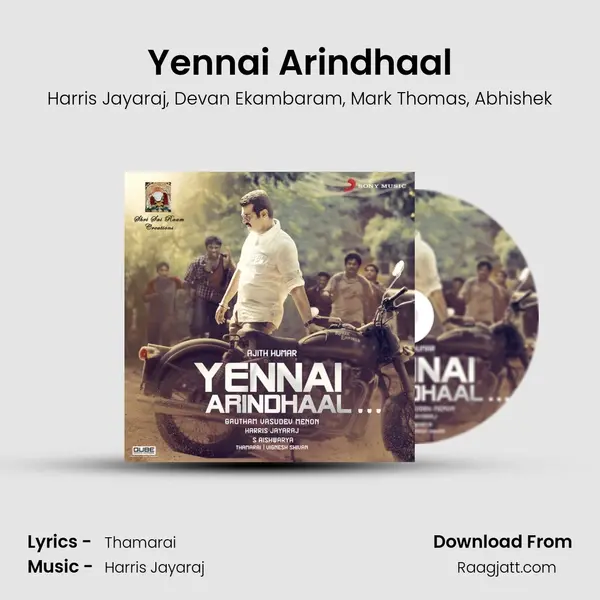 Yennai Arindhaal - Harris Jayaraj album cover 