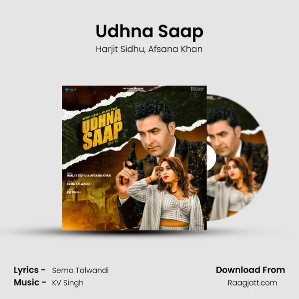 Udhna Saap - Harjit Sidhu album cover 