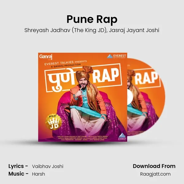 Pune Rap - Shreyash Jadhav (The King JD) album cover 