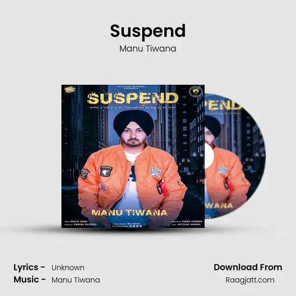 Suspend - Manu Tiwana album cover 