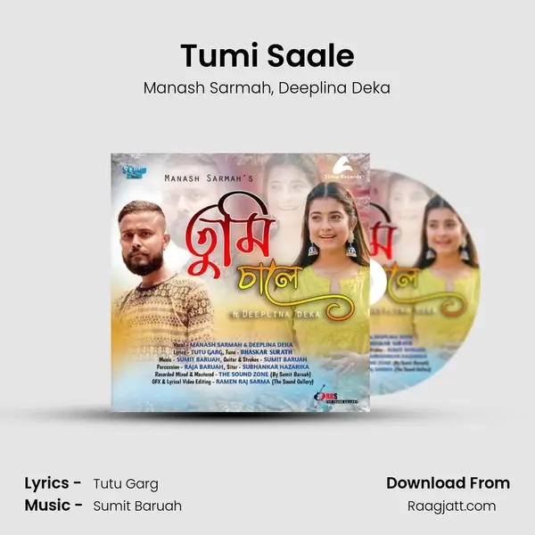 Tumi Saale - Manash Sarmah album cover 