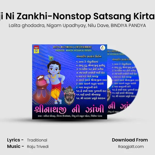 Shrinathji Ni Zankhi-Nonstop Satsang Kirtan Part 09 - Lalita ghodadra album cover 