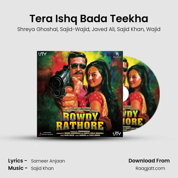 Tera Ishq Bada Teekha - Shreya Ghoshal album cover 