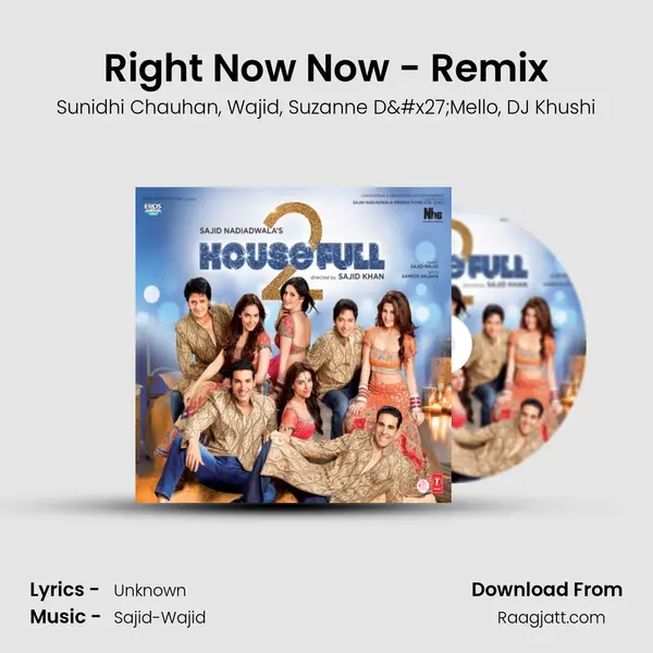 Right Now Now - Remix - Sunidhi Chauhan album cover 