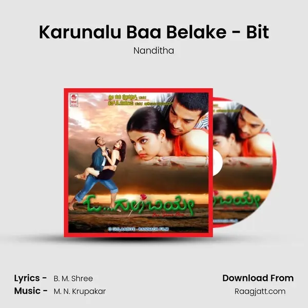 Karunalu Baa Belake - Bit - Nanditha album cover 