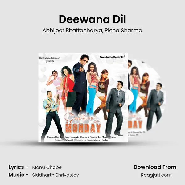 Deewana Dil - Abhijeet Bhattacharya album cover 