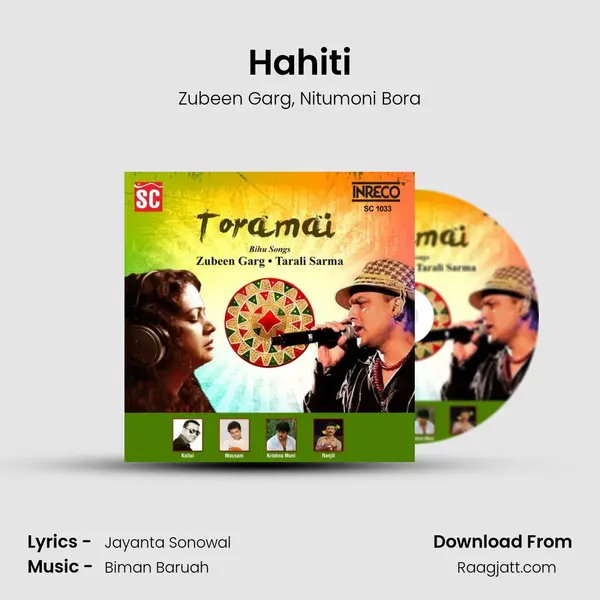 Hahiti - Zubeen Garg album cover 