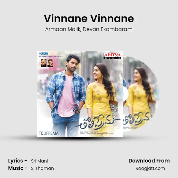 Vinnane Vinnane - Armaan Malik album cover 