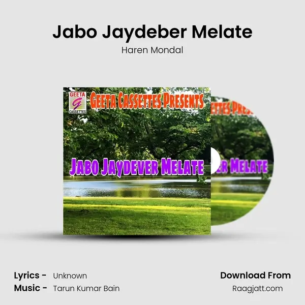 Jabo Jaydeber Melate - Haren Mondal album cover 