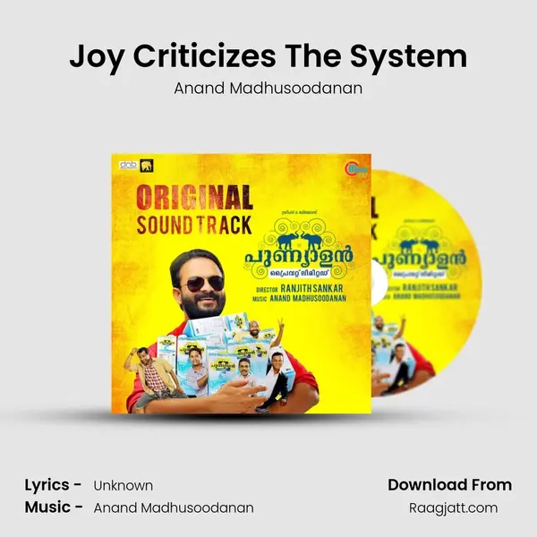 Joy Criticizes The System - Anand Madhusoodanan album cover 