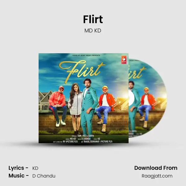 Flirt - MD KD album cover 