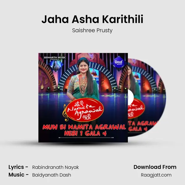 Jaha Asha Karithili - Saishree Prusty album cover 