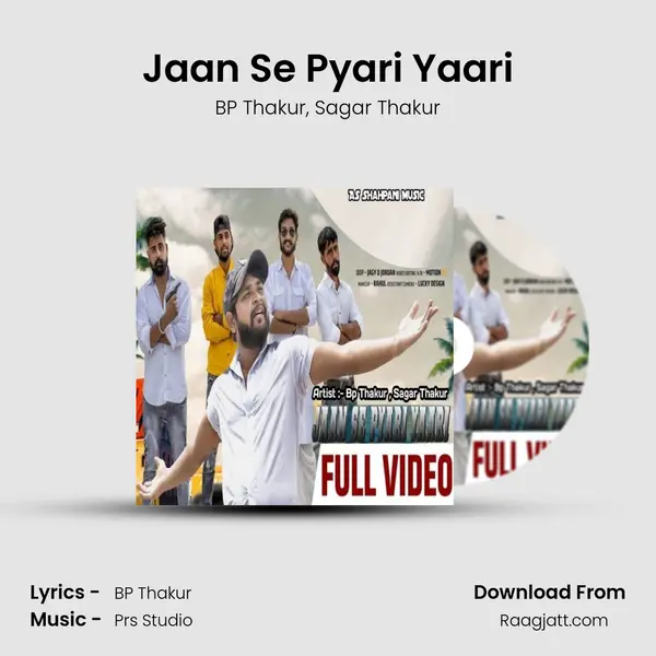 Jaan Se Pyari Yaari - BP Thakur album cover 