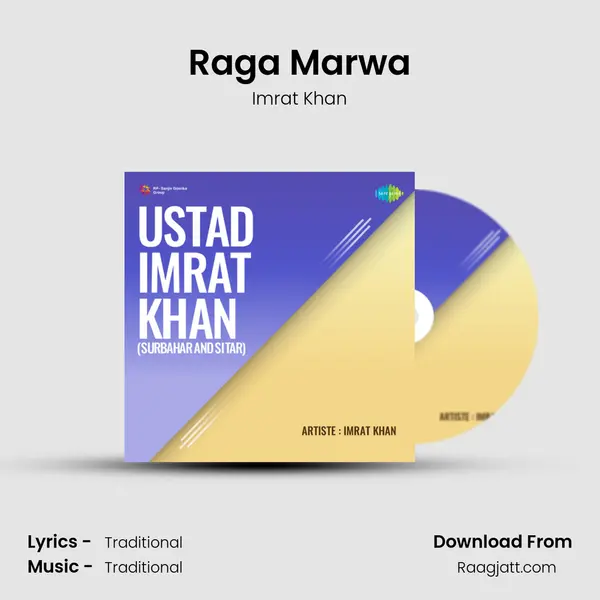 Raga Marwa - Imrat Khan album cover 