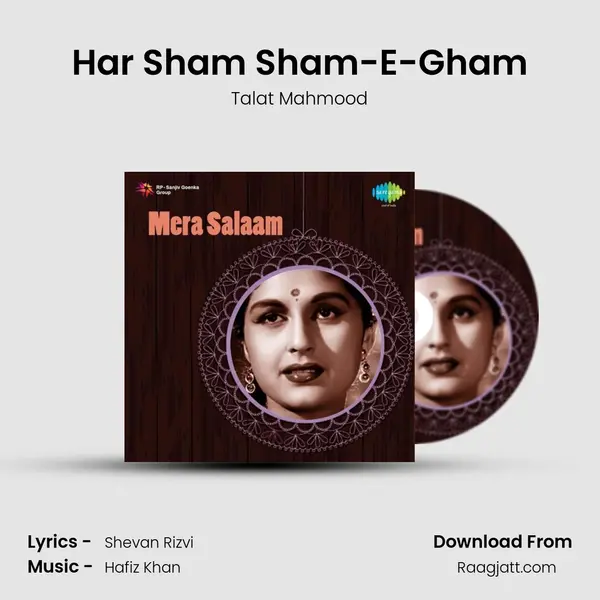 Har Sham Sham-E-Gham - Talat Mahmood album cover 