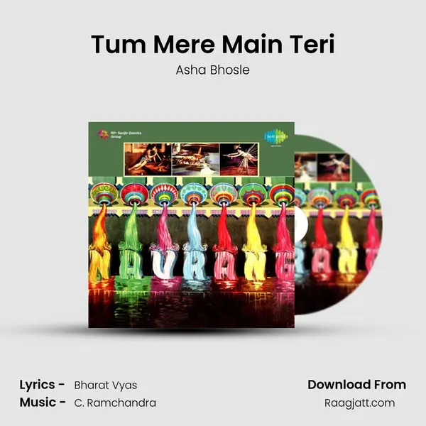 Tum Mere Main Teri - Asha Bhosle album cover 