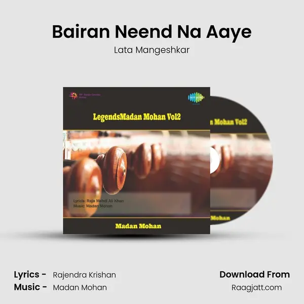 Bairan Neend Na Aaye - Lata Mangeshkar album cover 