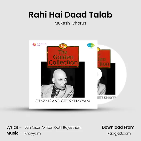 Rahi Hai Daad Talab - Mukesh album cover 