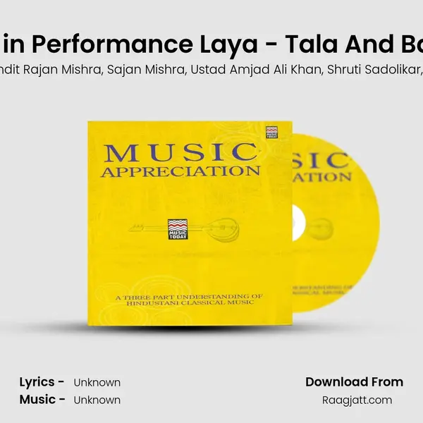 Raga in Performance Laya - Tala And Badhat - Vinay Bhide album cover 