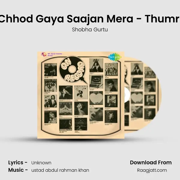 Chhod Gaya Saajan Mera - Thumri mp3 song