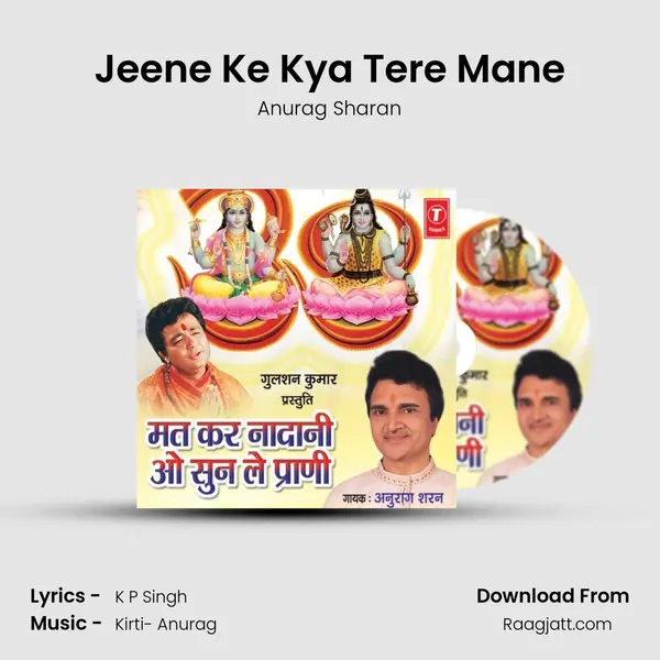 Jeene Ke Kya Tere Mane - Anurag Sharan album cover 