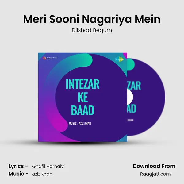 Meri Sooni Nagariya Mein - Dilshad Begum album cover 