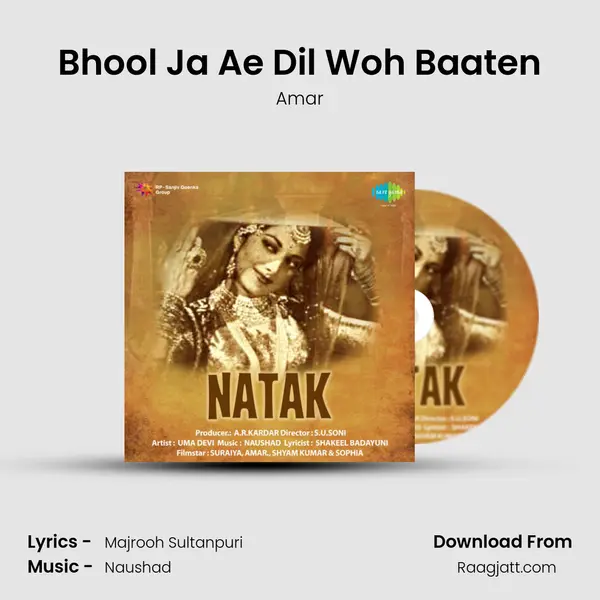 Bhool Ja Ae Dil Woh Baaten mp3 song