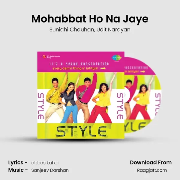 Mohabbat Ho Na Jaye - Sunidhi Chauhan album cover 